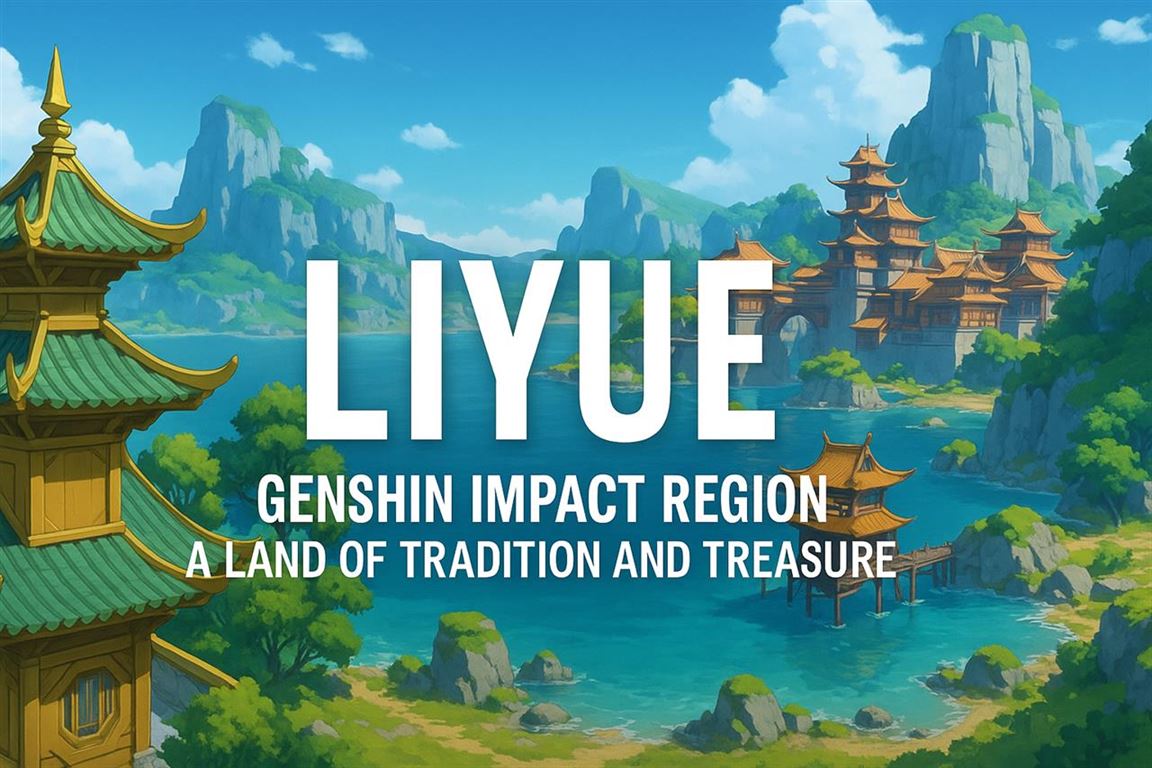 Liyue genshin impact region - a land of tradition and treasure